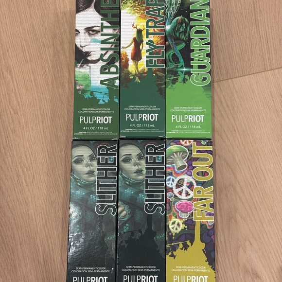 Pulp Riot | Hair | Pulp Riot Semipermanent Hair Colors Greens | Poshmark